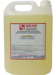 Condicionador, Distensor e Anti-oxidante, Base Água, marca Serv-End, código SED-200/ AG E, c/ boa umectação.