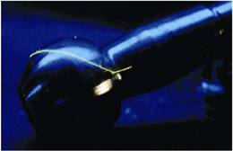 Interpretação de resultados após aplicação do revelador