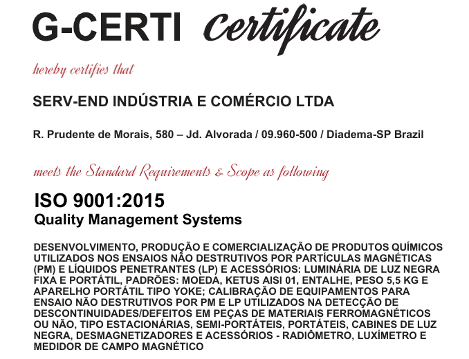 Certificado