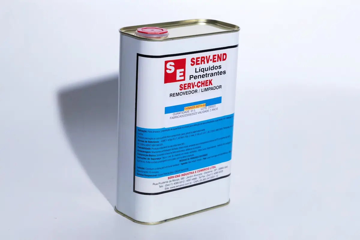 Removedor SERV-CHECK, tipo thinner